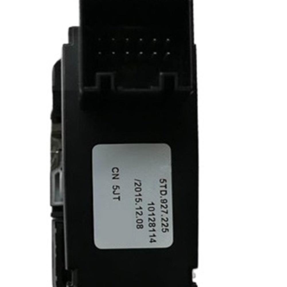 1pcs Black Abs Electronic Handbrake Switch OEM Part Number 5TA927225A 5TA927225B 5TD927225 For Touran 2016-2025