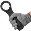 JCB 50mm Cr-Mo Steel 12-Point Ring Wrench