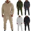 Men'S Casual Hooded Sweatshirt Long Pants Set Casual Two-Piece Set