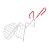 Stainless Steel Tortilla Press Maker Silver Taco Fryer Tongs Durable Taco Shell Holder  Frying