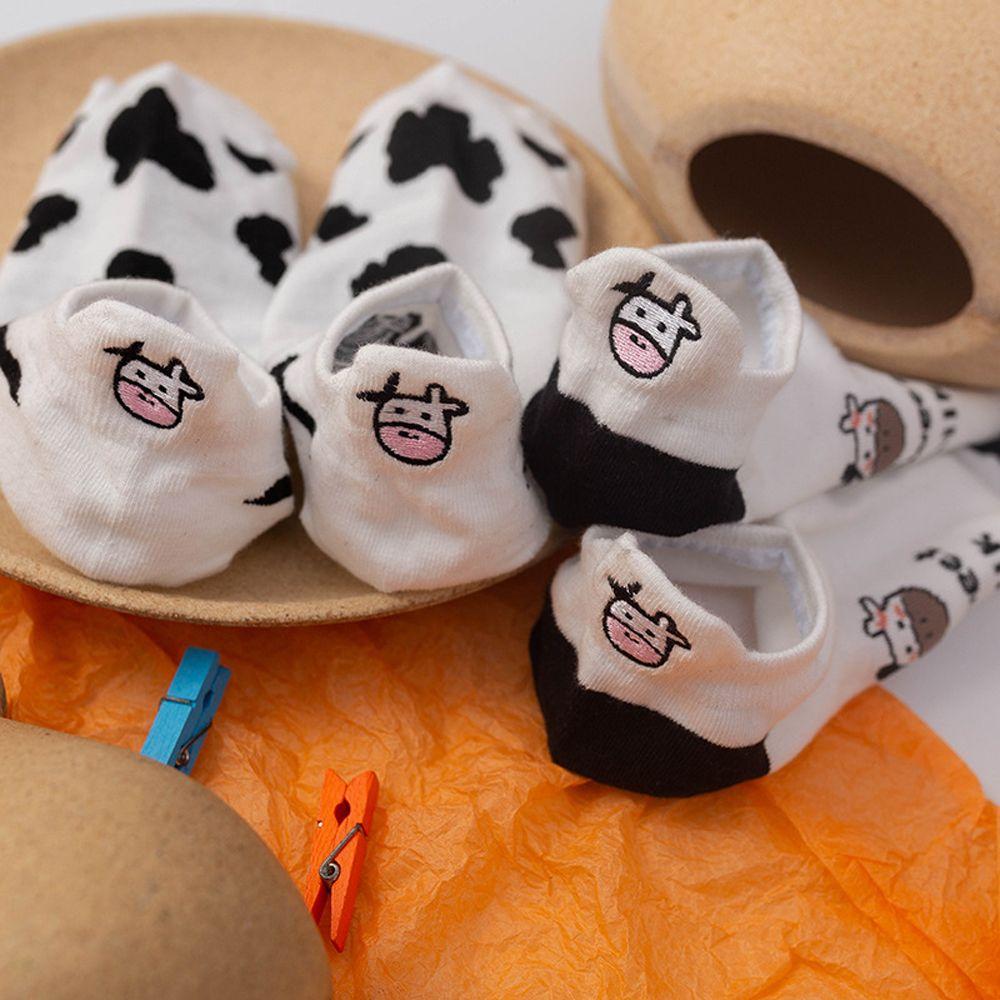 Female Shallow Mouth Girls Short Heel Socks Embroidery Panda Socks Women Cotton Socks Ankle Socks