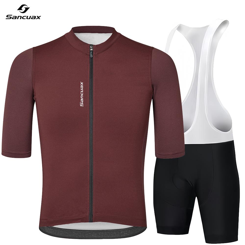 Men's  Bicycle Short-Sleeved Shorts Suits Breathable Quick Dry Road Bike Clothing with Pockets 2026 Summer Breathable Cycling Suit Set