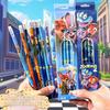 Disney Мультфильм Зверополис Набор Карандашей 12 Карандашей в Коробке Нетоксичные Карандаши 2B, Идеальные Школьные Принадлежности и Подарки для Учеников