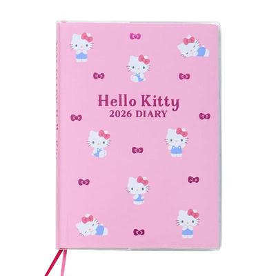 Дневник Sanrio Hello Kitty B6 ( Тип в горизонтальную линейку ) 2026 Япония НОВЫЙ