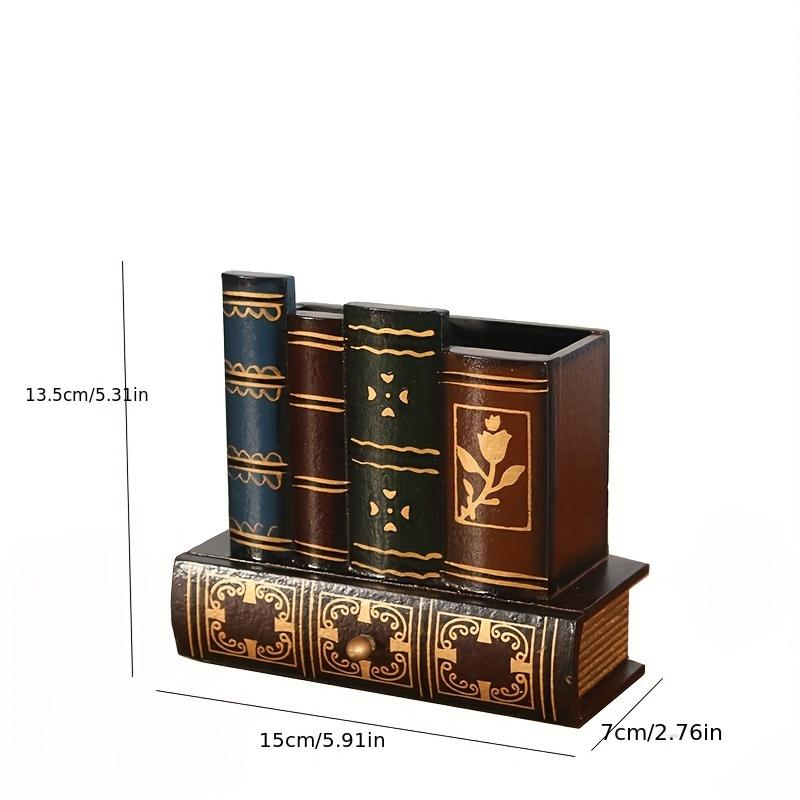 Ретро персонализированная подставка для ручек Европейская креативная коробка для хранения украшение для рабочего стола офиса сувениры ручной работы