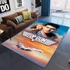 Классический фильм TOP GUN с принтом Ковер коврики для спальни ковер для гостиной уличный ковер напольные коврики подарок на день рождения