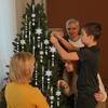 Clear Simulation Christmas Snowflakes Transparent Icicle Pendants Xmas Tree Ornaments  New Year