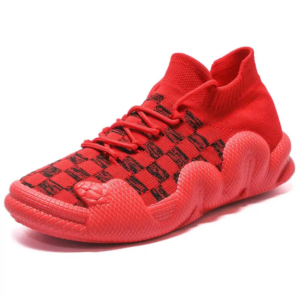 Fashion Dark Slip-on Women's Sneakers To Play Sneakers Therapeutic Gym Shoes Orange Shose Sport Obuv Classic Entertainment Shoses