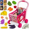 Ricokids 773401 Pink Shopping Trolley