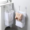 Wall -mounted Dirty Clothes Basket Home Laundry Baskets Free Punching Bathroom Paste Storage Basket Bathroom Placement Basket Dirty Clothes Basket