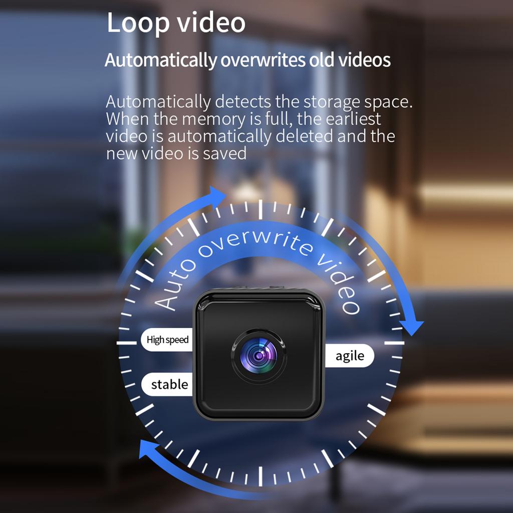 Умная камера безопасности 1080P домашняя многофункциональная камера с функцией ночного видения