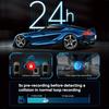 Видеорегистратор 4K камера для автомобиля видеорегистратор GPS Wi-Fi 24-часовой монитор парковки видеорегистратор ночного видения спереди и сзади 3 видеорегистратора камера видеорегистратор