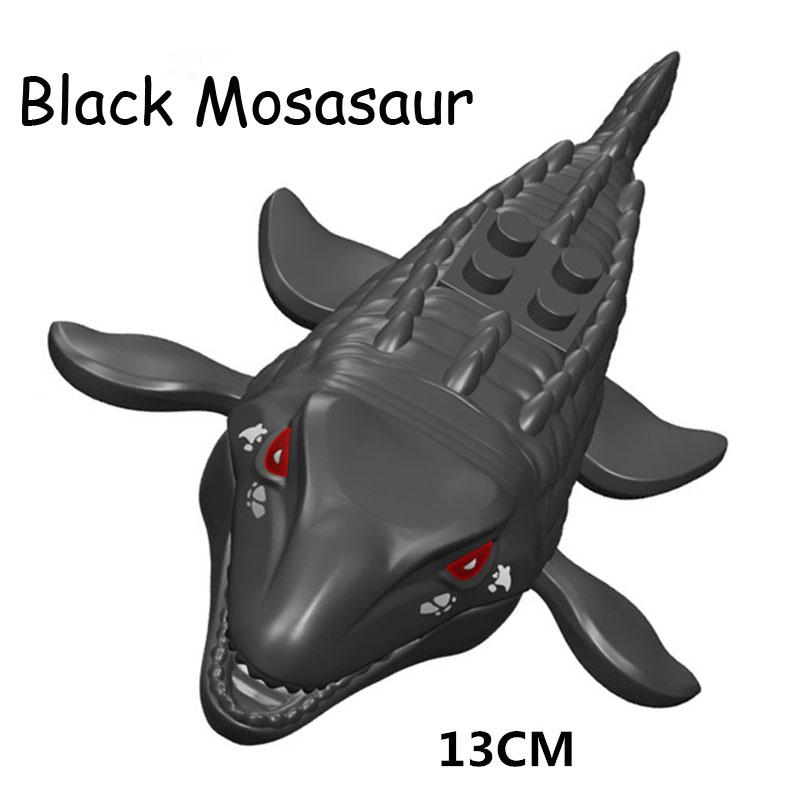 Приключение с животными Морского мира Мозазавр Плезиозавр Модель Акулы Конструктор Просвети Прототип Кирпичики Игрушки Для Детей