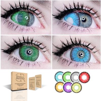 Разноцветные контактные линзы 1 пара