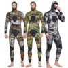 Men's Camouflage 5MM Thick Wetsuit: Warm, Long Sleeve, One-Piece for Fishing & Hunting