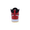 Детские кроссовки Air Jordan 1 Mid SE PS Christmas Red Black White DQ8419-006