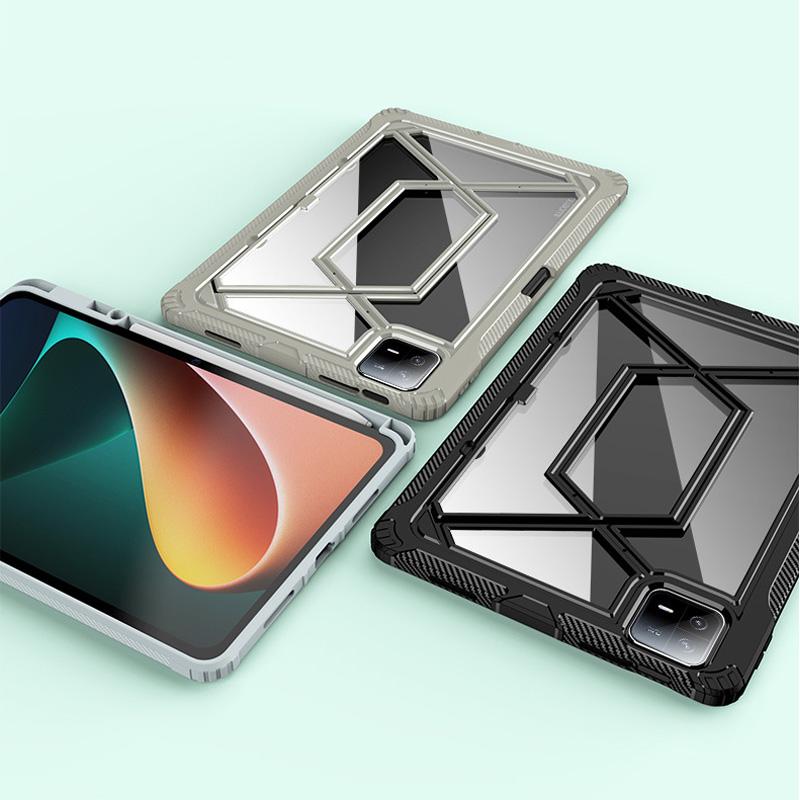 Чехол для планшета Xiaomi Pad 6 Pro, 11 дюймов, прозрачный магнитный чехол-подставка с кристаллами для Xiaomi Mi Pad 6, 2 в 1, жесткий чехол с невидимым кронштейном