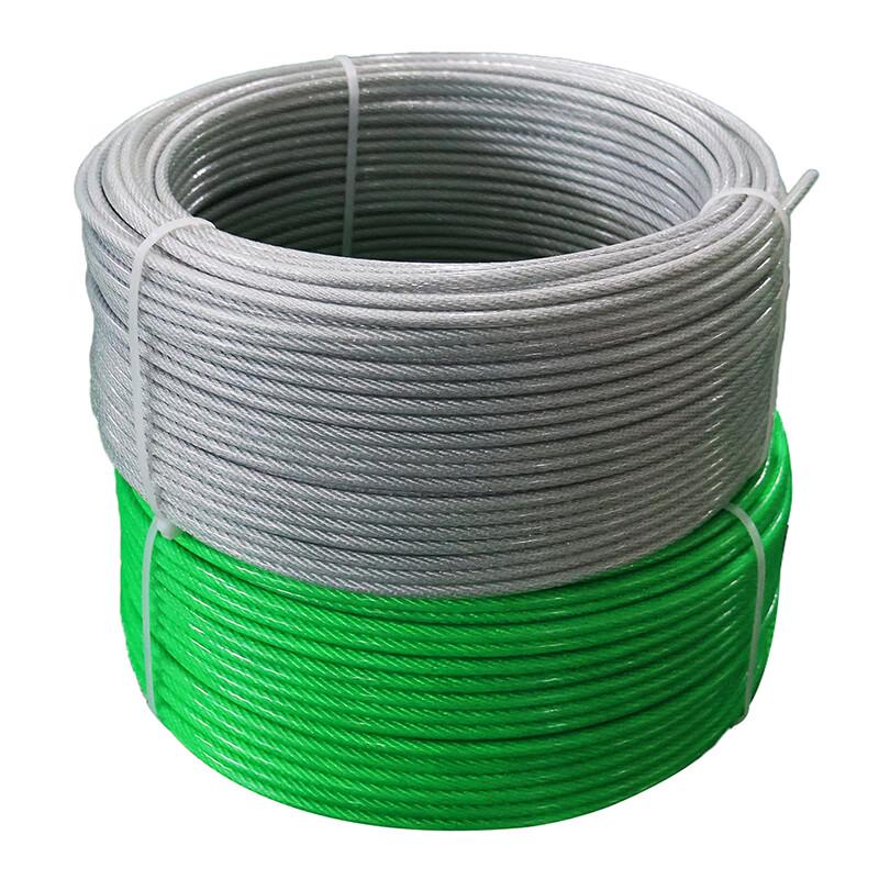 Guanshi Galvanized Plastic Coated Steel Wire Rope