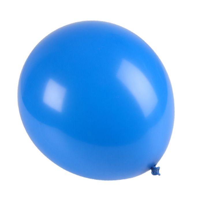 Set De 10 Ballons Gonflables 30 Cm Bleu Roi