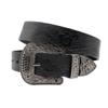 Ethnic Style Embossed Leather Belt Vegetable Tanned Head Layer Cowhide Men and Women Universal Belt Mongolian Style Personal Carving Trend