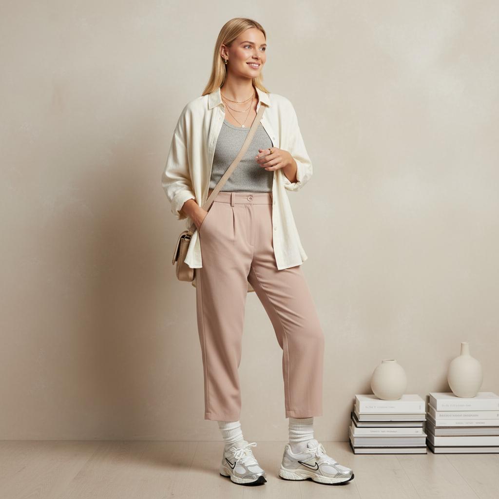 Nike V5 RNR Summit White Light Orewood Женские кроссовки Кремовый Парусный Черный HQ7901-104