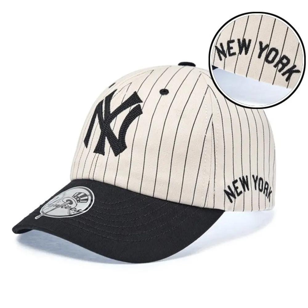 Унисекс Бесструктурная Бейсболка с Фирменной Полосой New York Yankees (3ACPB255N-50BKS)