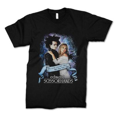 Edward Scissorhands And Kim Tshirt Unisexs Unisexs Sizes
