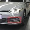 For Volkswagen VW Golf 8 MK8 280TSI Pro ABS Chrome Front Fog Light Cover Trim Bezel Garnish Foglight Bumper Styling