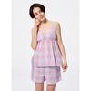 Check Camisole Lounge Set+e