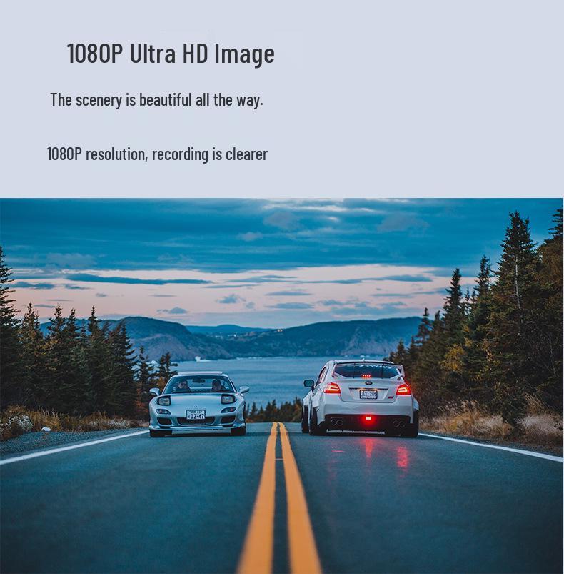 1080P HD Скрытая видеокамера для приборной панели с Wi-Fi и мобильным подключением в металлическом корпусе