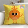 classic cartoon The Bumble Nums Cushion Cover Soft  EasyWash Pillow Case  Versatile for Couch Bed Travel and Office