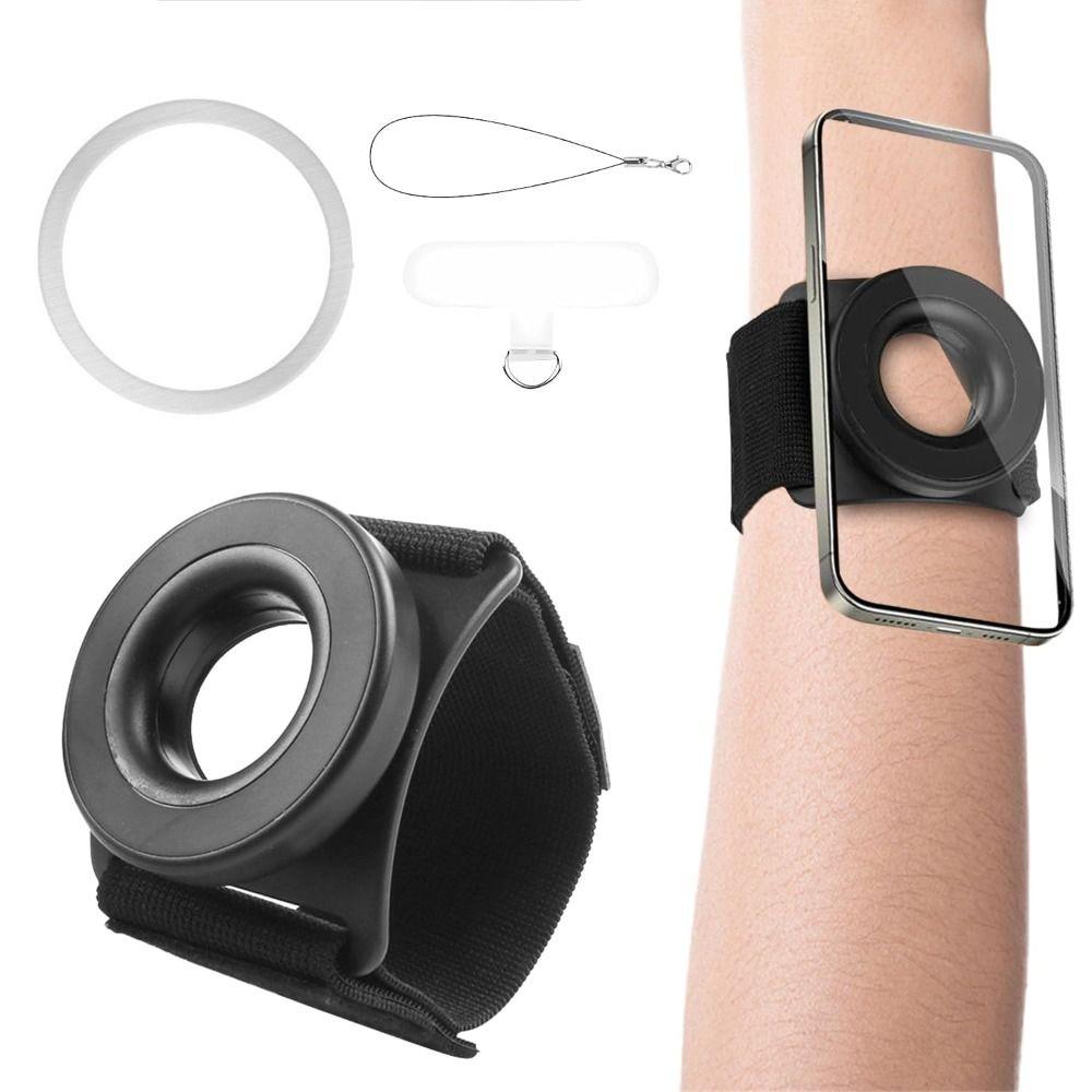 Portable Wrist Phone Stand 360° Rotatable Cell Phone Arm Wrist Band New Running Phone Holder Gym