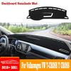 Для Volkswagen VW T-Cross T Cross 2018~2026 Коврик-чехол на панель приборов автомобиля Защита от солнца Анти-УФ Солнцезащитный Пылезащитный Коврик Отделка Аксессуары