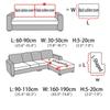 1Pcwaterproof Jacquard Sofa Cover, High Elasticity, All Season Universal Sofa Cushion Cover, Anti Slip,  Sofa Dust  Cover