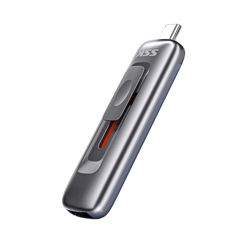 SSK USB3.2 Двухголовочный Type-C PSSD U-диск - 1000 МБ/с