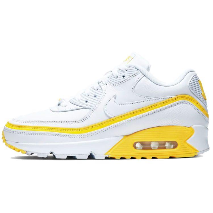 Nike Air Max 90 Undefeated Белый Оптический Желтый CJ7197-101