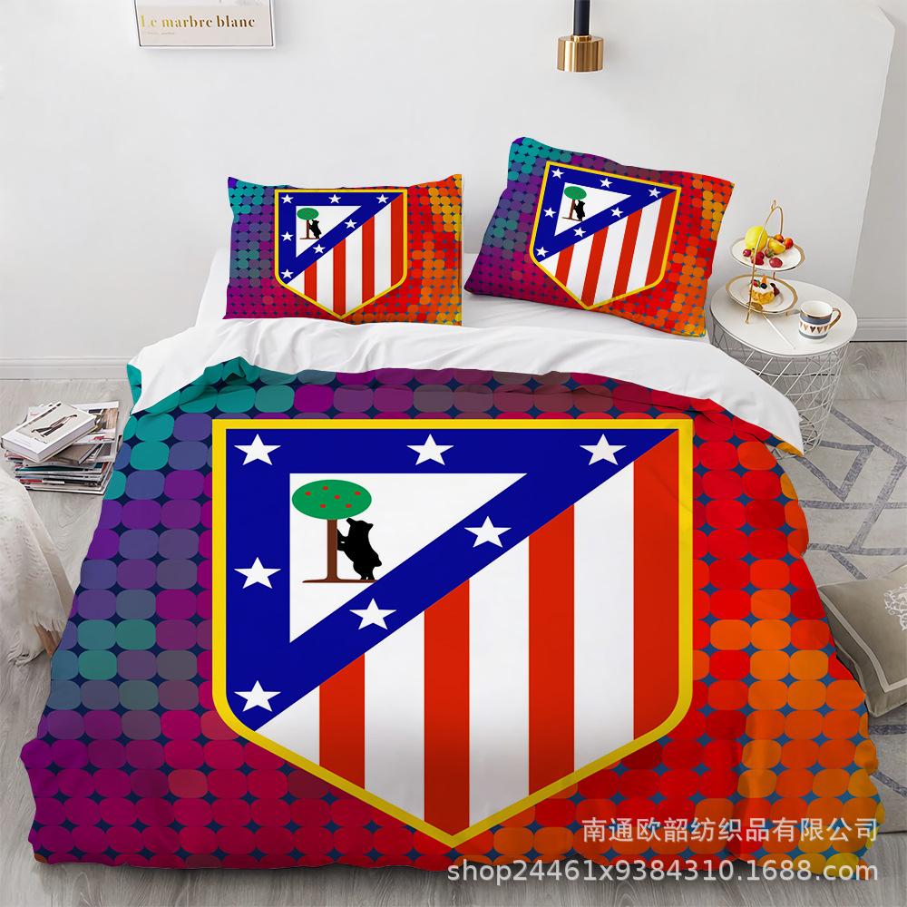 3D Цифровая Печать Футбольный Клуб Размер Набор из Трех Предметов, Набор из Четырех Предметов