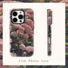 Чехол для телефона 'Розовый сад' (масляная живопись) для IPhone 17AIR 16E 16 15 14 13 12 11 17 Pro Max Plus Двухслойная задняя крышка