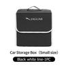 For Jaguar Car large capacity felt trunk storage box interior accessories XF XJ XFR XKR S-Type F-Type X-Type F-Pace I-Pace SS2