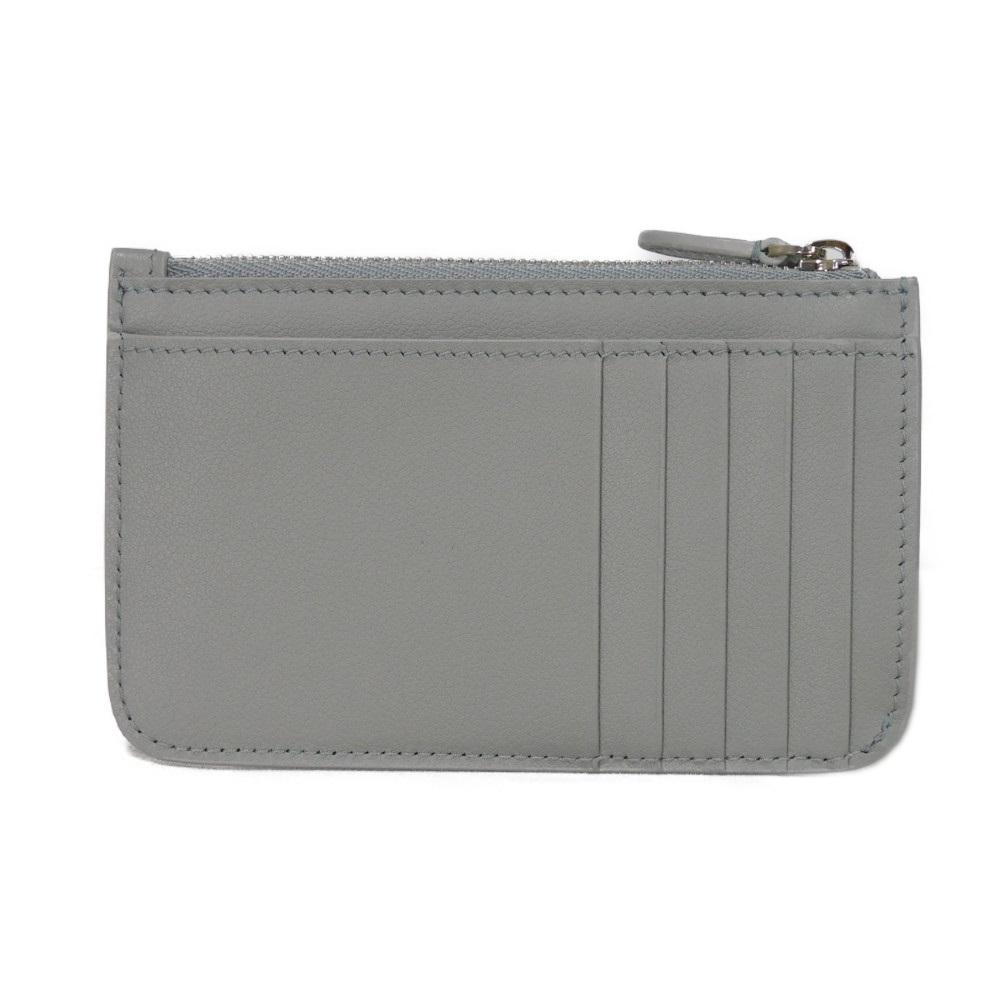 Used 11221 Cash 2.0 Long Coin & Card Holder 810902 2ABGG 1181 7943 Current Unused New Logo Foil Stamping Gray Unisex