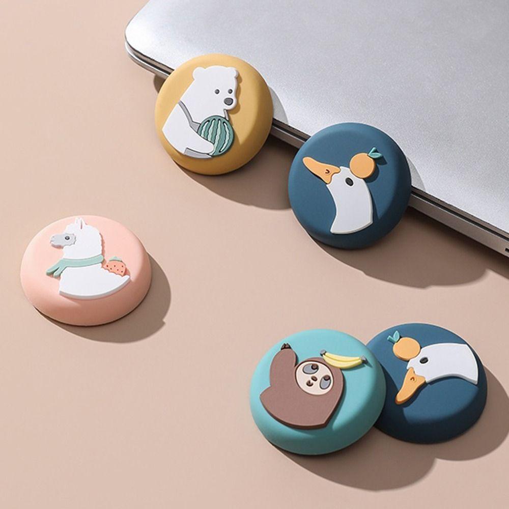 Animals Design Door Crash Pad Wall Protector Door Stopper Cartoon Door Handle Bumper Wall Sticker