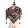 Popular Men's Arafat Keffiyeh with Tassels – Hot Middle East Style, In Stock