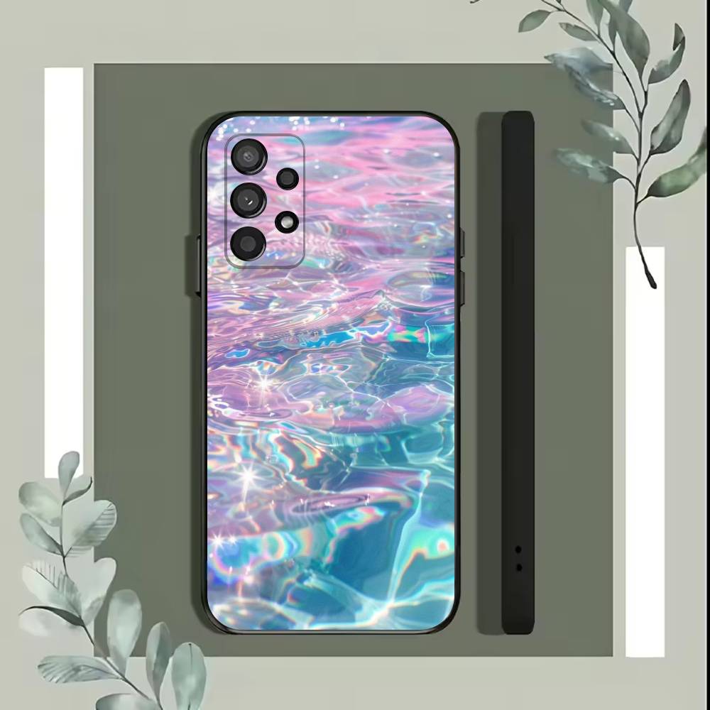 Чехол со звездным свечением для Samsung S25, S24, S21, S22, S23, S30, Ultra, S20, Plus, Fe, Lite, 5G Черный
