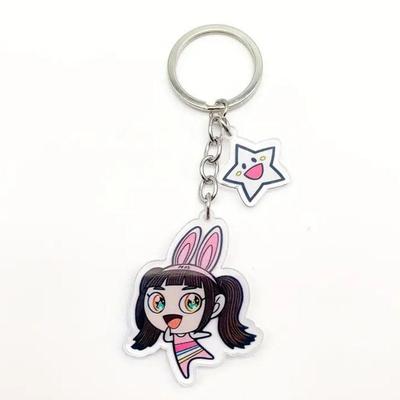 [Б/У] NJZ Хани Акриловый Брелок K-POP Идол Корея Nutro Powerpuff