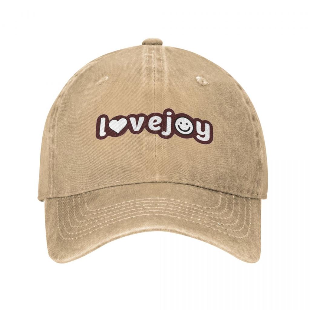 Casual Lovejoy Music Baseball Cap Unisex Style Distressed Denim Washed Snapback Cap Outdoor Workouts Caps Hat