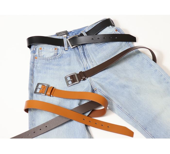 Эдвин Гаррисон Кожа Натуральная 0111178 Темный Ремень, Мужской, Кожа, (Один размер, 02 Коричневый)