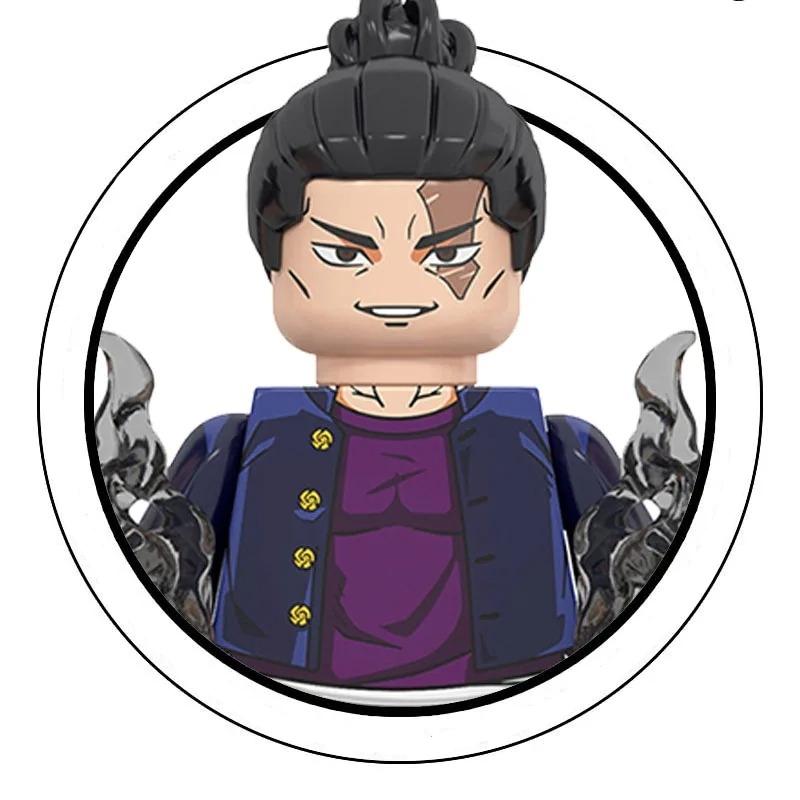 WM6202 WM6201 WM6200 WM6140 WM6139 Магическая битва Строительные блоки Мини-фигурка Итадори Юдзи Годзё Сатору Рёмен Подарки Игрушки