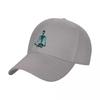 Skeleton Meditating Blue Glow Baseball Cap birthday Sun  Hat Unisex Luxury For Girls Unisexs