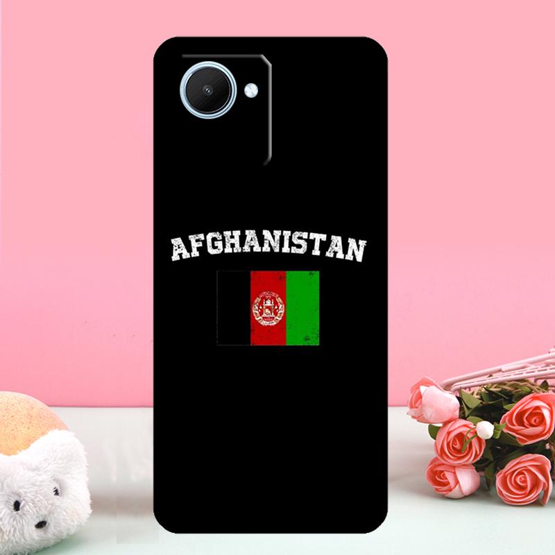 Баннер с флагом Афганистана для Realme 9 10 11 12 Pro Plus GT Neo 5 GT3 C11 C30 C31 C33 C35 C25s C21Y C51 C55 C53, чехол