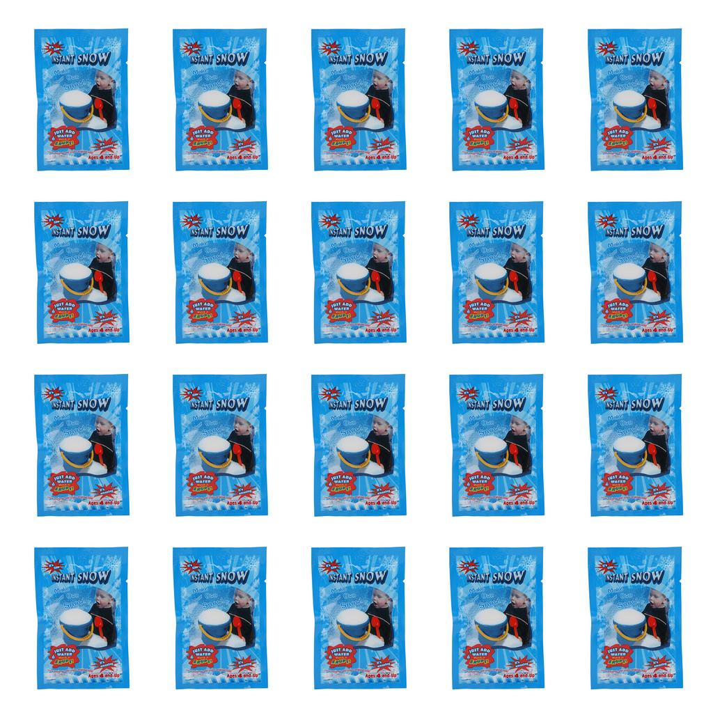 20 шт. Искусственный снег порошок Безопасный Пушистый Имитация Искусственный снег для Зимнего украшения Праздничные принадлежности для вечеринок